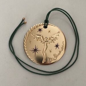 David Yurman Gold Angel Ornament